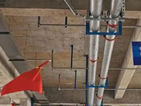 桂阳管廊支架的安装方法